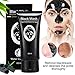 Blackhead Mask - LuckyFine Facial Cleansing Blackhead Remover Charcoal Mask, Purifying Black Peel-off Mask
