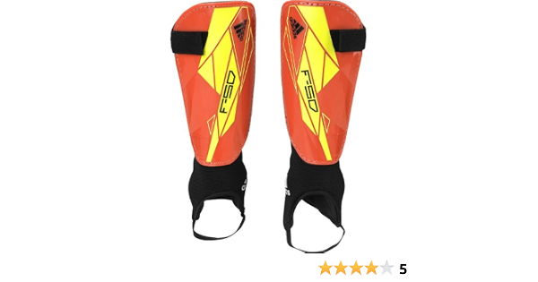Amazon.com: adidas F50 - Espinillera (naranja de alta energía, amarillo,  negro, talla mediana) : Deportes y Actividades al Aire Libre