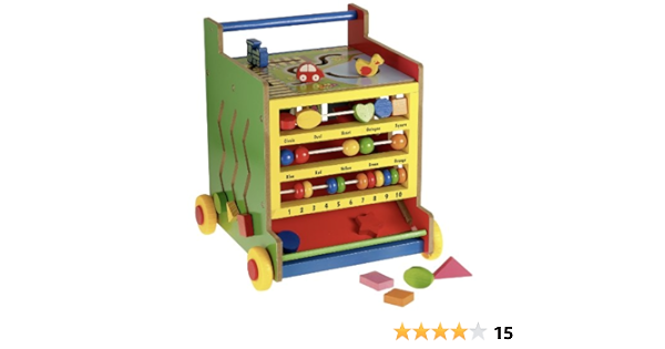 8 in 1 activity learning cart