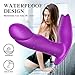 Wearable Vibrator G Spot Vagina Clitoris Stimulator Remote Control Vibrate Masturbation Dildo with 7 Pulsation Modes Waterproof Rechargeable Butterfly Vibrator Silicone Adult Sex Toys for Women Couplethumb 3