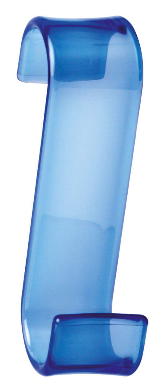 Gedy - Crochet RADIATEUR BLEU CIEL Transparent - Gedy - G-2025P100900