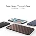 iPhone 7 Plus Case, ROCK [Carbon Fiber] - [Light Thin Cover] [Non Slip] [Fingerprint Free] Case For Apple iPhone 7 Plus - Black