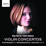 HARRIS AND ADAMS:VIOLIN CONCERTOS                  image