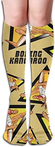 Boxing-Kangaroo Womens Soft Over The Calf Socks