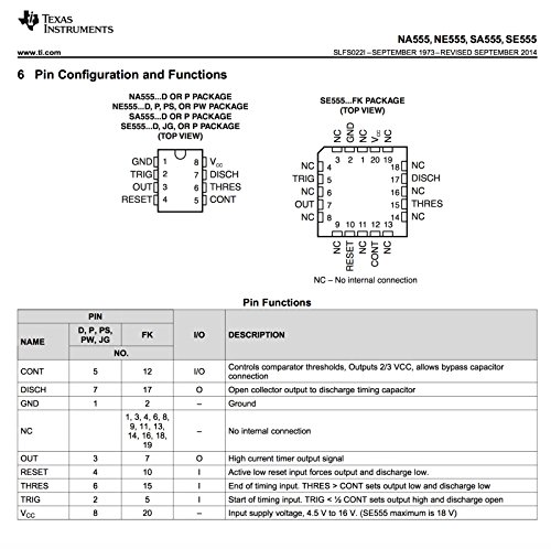 Texas Instruments NE555P + UA741CP and IC Socket (12 Pcs Each), Single Precision Timer, NE555N NE555 Single Bipolar DIP8 and Amplifiers - Instrumentation, OP Amps, Buffer Amps