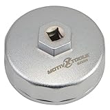 Motivx Tools 74mm 14 Flute Oil Filter Wrench for Mercedes Benz, Sprinter, VW, Audi, Porsche, Volkswagen, Mazda, and More - Also Fits Select Mobil1, Bosch, Mahle and Other Aftermarket Filters