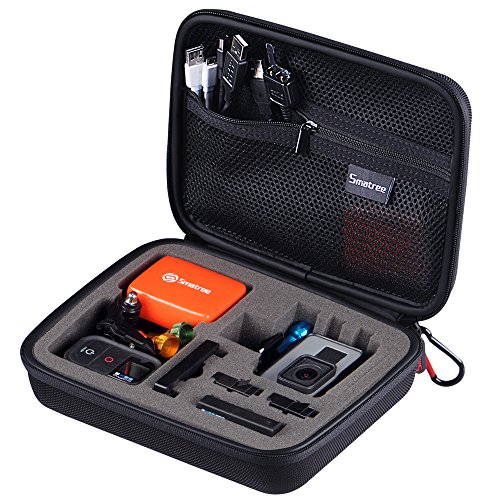 WeekStar G160 Carrying Case for Gopro Hero 5,4, 3+, 3, 2, 1-(Camera and Accessories NOT Included)-Full Black