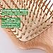 Hair Brush CHOSIN Wooden Detangling Brushes Natural Detangler Paddle Hairbrush for Women Men Kids Stimulate Scalp Help Growth Add Hair Shine …