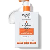 Chemist at Play AHA Body Lotion with 5% Natural AHA, Niacinamide, Shea Butter | For Exfoliating Dry & Dead Skin Cells, Deep N