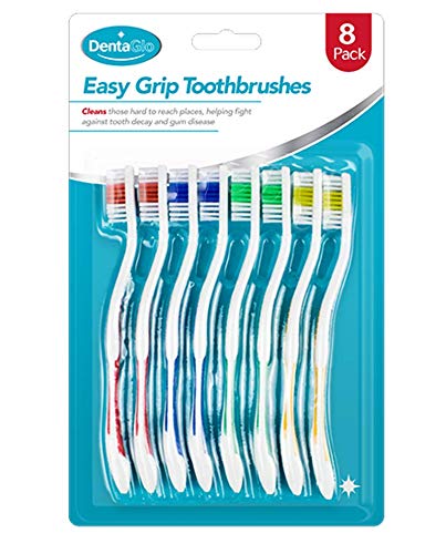 High Quality Easy Grip Toothbrush Hygienic Pack Of 8