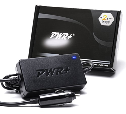 Pwr+ Laptop Car Charger for Dell Inspiron M501r Im501r-1748mrb; Latitude E5410 E5510 E6410 E6510 Studio 1557 1747; Vostro 3350 3450 3550 3750 V130 1015 3500 3700 DC Adapter Power Supply Cord