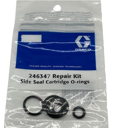 Graco Fusion AP Gun Side Seal O-Rings 248128: Idustrial