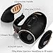 Kimryde Portable Steamer for Clothes, 8 in 1 Handheld Garment/Fabric Steamer, 210ml Powerful Steam Iron for Home/Travel, Wrinkle Remover-Clean-Sterilize-Sanitize-Refresh-Treat-Defrost (Black Gold)