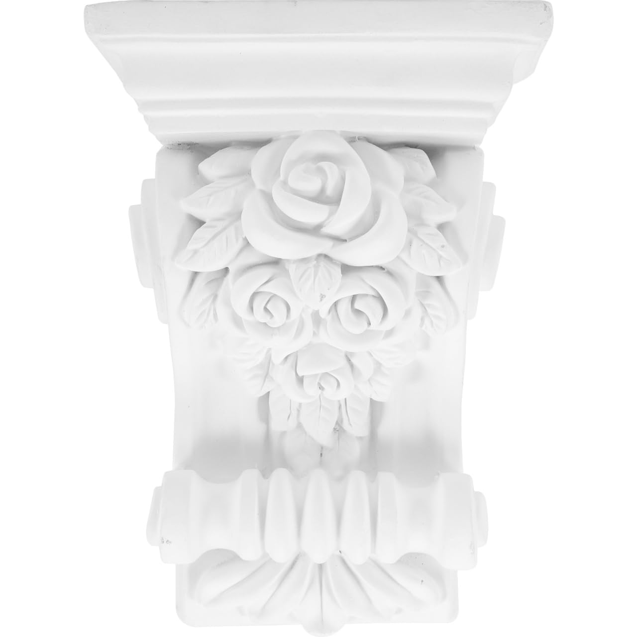 Hoement European Style Carved Corbels Decorative Corner Support for Ceiling and Wall Lightweight High Density Easy Installation for Home Decor