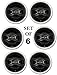 Yamaha In-Ceiling 3-Way 100 watts Natural Sound Custom Easy-to-install Speakers (Set of 6) with Dual Tweeters & 6-1/2″ Woofer for 1 Large Room or Several Smaller Roomsthumb 1
