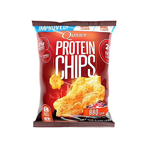 Quest Nutrition Protein Chips Bbq 22g Protein 2g Net Carbs 130 Cals Low