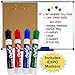 Magnetic Dry Erase and Cork Combo Board: 24x36, Aluminum Frame with 4 Markers, 4 Magnets, 10 Push Pins, 1 Eraser, Marker Tray & Hanging Hardware Included