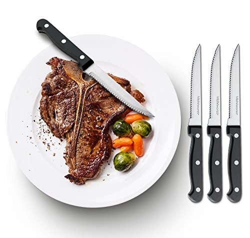 1 Steak+Knives+Superior+Stainless+Commercial
