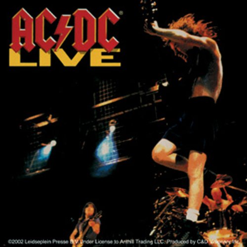C&D Visionary Licenses Products Ac/Dc Live Sticker
