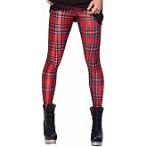 Sister Amy Girl 3D Printed Geometric Figures Ankle Elastic Tights Legging