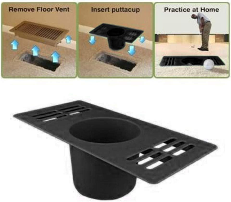 JOOEE Indoor Golf Practice Hole Home Exercise Ball Cup Fitness Products Putting Putter Yard Garden Training Mini Golf Training Accessory Sports Training Aids for Adults and Children