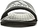 adidas Men's Voloomix Slide Sandals, Black/Metallic Silver/Black, (11 M US)