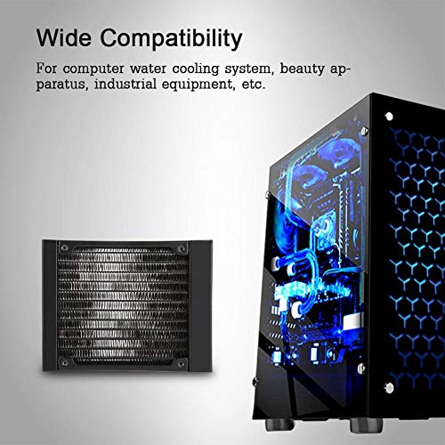 Mugast-SR-LFG14-Intercambiador-de-Calor-Radiador-para-PC-con-12-Tubos-Refrigerador-por-Agua-Computadora-Separador-de-Agua-para-PC-120mm