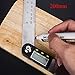 cyclamen9 Stainless steel digital angle ruler finder meter protractor galvanometer goniometer angle ruler angle-izer