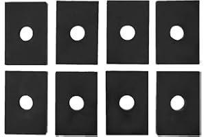 BuliBoao 8Pcs Truck Rubber Bed Mount Pad Kit Fits for Chevy GMC C10 C20 C30 Trucks 1947-1987