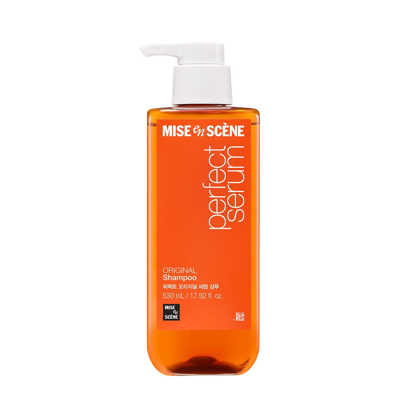 Mise En Scene Perfect Serum Original Shampoo, Moroccan Oil and Jojoba Seed, Hair Damage Care, 530ml