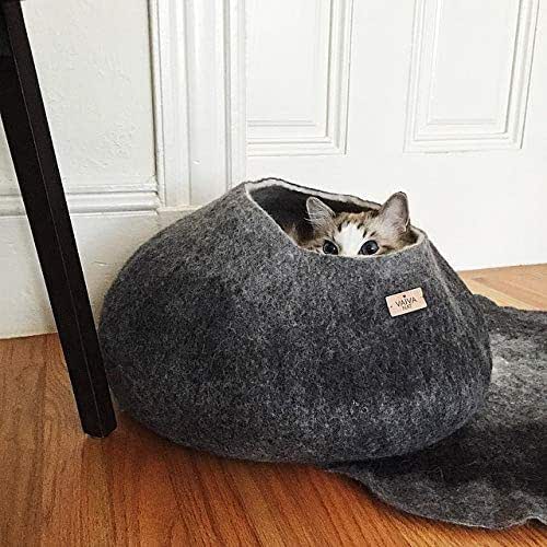 contemporary cat bed