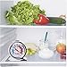 JSDOIN Freezer Refrigerator Refrigerator Thermometers Large Dial Thermometer 2 Pack (1 PACK)