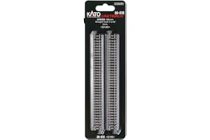 Kato N Scale Unitrack 7 5/16" 186mm Straight Track - 4 per package