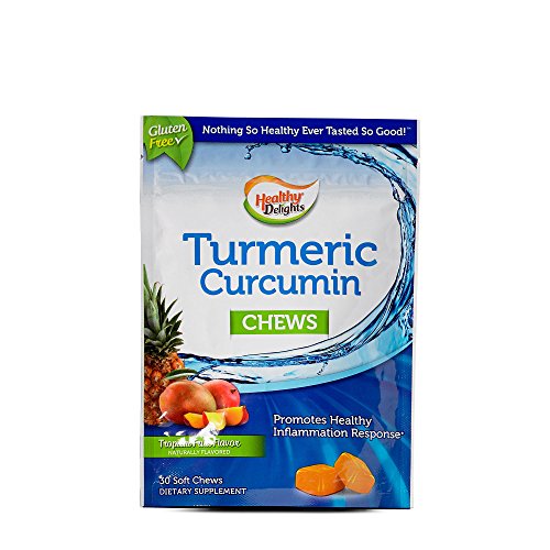 Buy y Delights Turmeric Curcumin Chews Tropical Fruit Online at