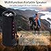 Xeneo X21 Portable Outdoor Wireless Bluetooth Speaker Waterproof with FM Radio, Micro SD Card Slot, AUX, TWS for Shower – Hard Travel Case Includedthumb 1