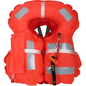 Schnorchelmasken 51rOA76yaWL. SS300 Die SECUMAR Arkona 220 mit separater Schutzhülle ist für den universellen Einsatz entwickelt worden, sie ist see- und binnenschifffahrtstauglich.
Die Weste ist mit einer größeren CO₂- Patrone ausgerüstet, so dass eine Auftriebskraft von 220 Newton den Verunglückten Richtung Wasseroberfläche drückt und ihn dort in stabiler Lage hält. Das Plus an Kraft bringt ein Plus an Sicherheit.
Die SECUMAR Arkona 220 mit separater Schutzhülle ist für den universellen Einsatz entwickelt worden, sie ist see- und binnenschifffahrtstauglich