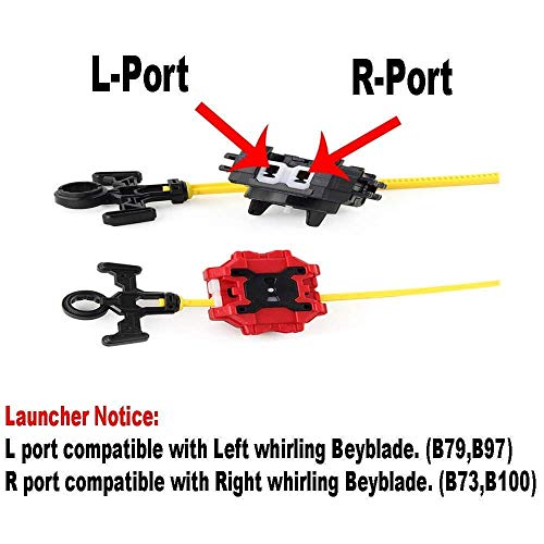 Bey Battle Burst Gold Evolution Battling Top Set with Launcher Stater Grip and Stadium Battle Set - Thumbnail 6