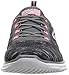 Skechers Sport Women's Glider Deep Space Fashion Sneaker,Charcoal/Coral,9 M US