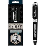 Ernest Hemingway Engraved Quote Pen -