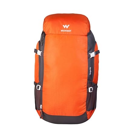 Wildcraft Rucksack for Trekking Verge 50 - Orange