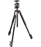 Amazon.com : Manfrotto 055 Aluminum 3-Section Tripod Kit with