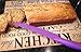 Professional Solid Color Bread Knife, 12.50-Inch Long (Purple and Red)