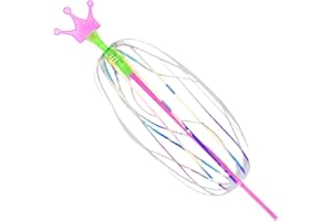 Rainbow Toy Spinner - Colorful Rotating Wand with Glowing Light Effects, Interactive Play Stick for Kids Entertainment, Engag