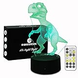 Night Light Dinosaur 7 Colors Change with Remote