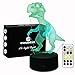 Night Light Dinosaur 7 Colors Change with Remote Control Good Night Light for Nursery or Kids Bedroom by Easuntec (Dinosaur)