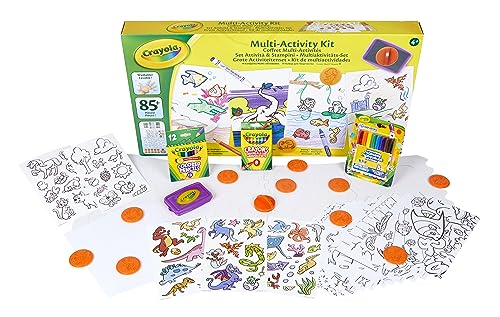 Crayola – Multi-Activity Set – Creative Hobbies – Activity Kits – For Ages 4 and Above – Colouring and Drawing Game at Amazon