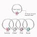 MoBody 8PCS Captive Bead Ring Set 16G Annealed 316L Surgical Steel Nose Septum Tragus Piercing Hoop Value Pack (16G - 8mm Inner Diameter)