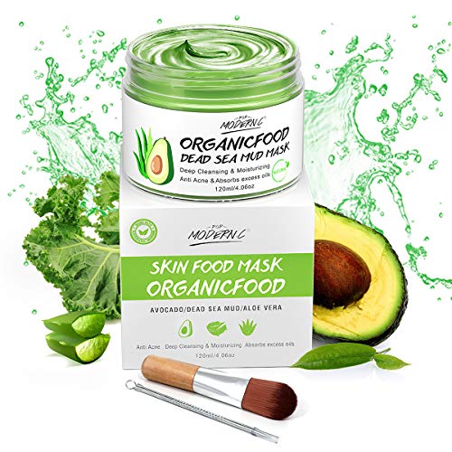 Clay Mask Avocado Dead sea Mud Stick Mask Natural Organic Green Tea Mud