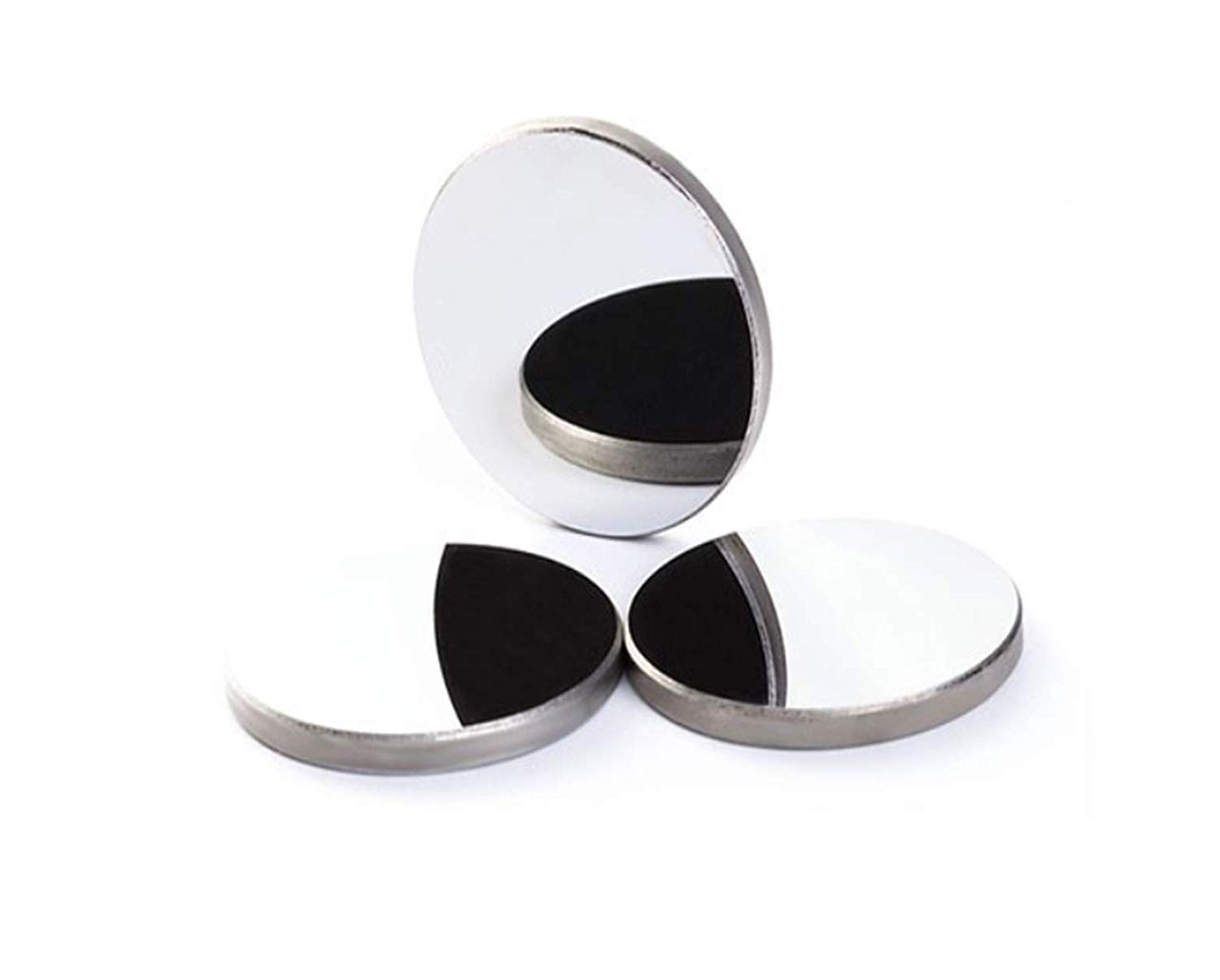 SenTECH 3 pcs Diam 25mm Molybdenum (MO) Reflective Mirrors for Engraving Cutting Machine and Laser Cutting
