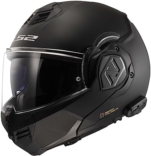 Amazon.com: LS2 Helmets Valiant II Orbit Modular Helmet (Matte